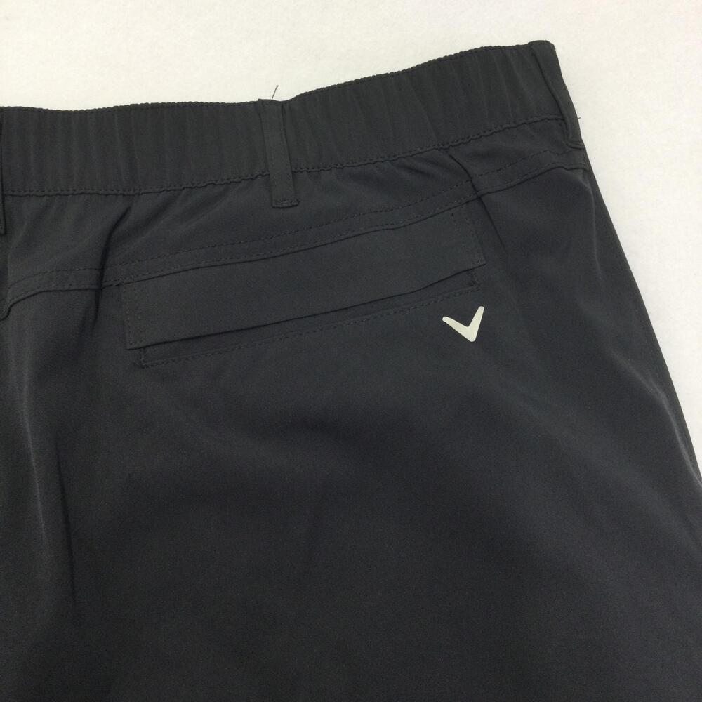 Callaway Pants Mens 36x30 Black Golf Khakis Stretch Elastic Waist Lightweight - Picture 4 of 12